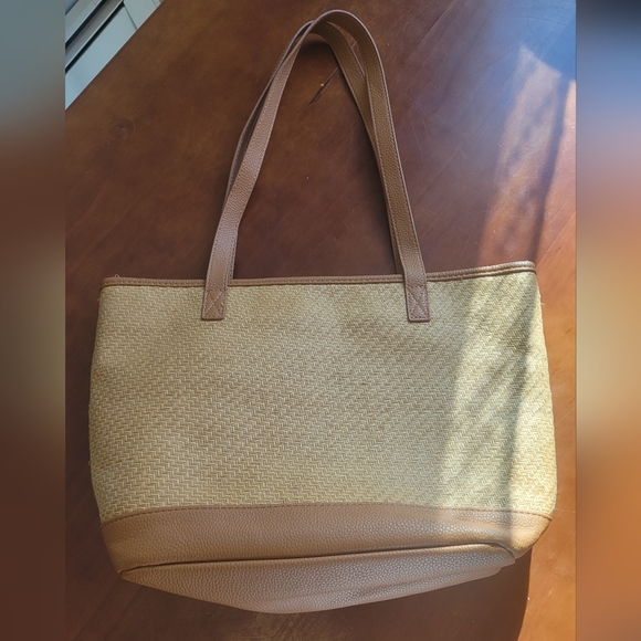 Thirty One woven tote bag - Picture 2 of 5